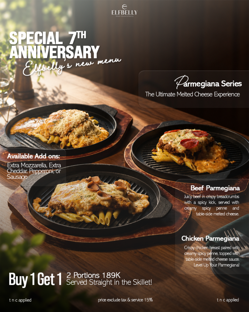 ELFBELLY’s NEW MENU